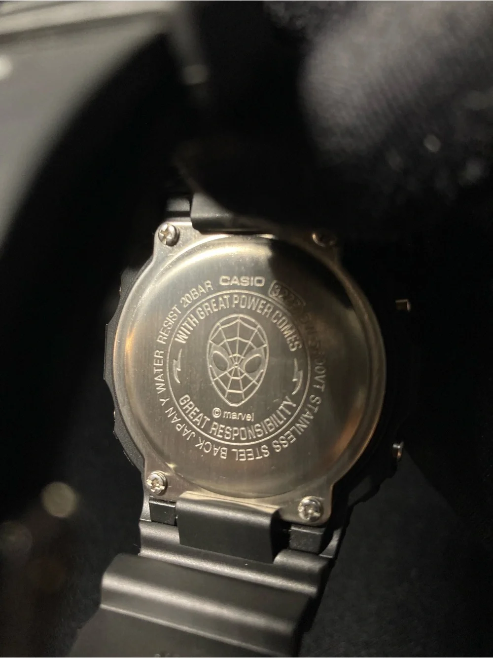 Red and Black G Shock Dw5600